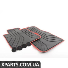 51472219794 BMW Передні гумові килимки - чорні