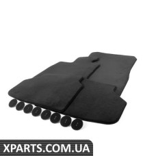 51477337675 BMW Комплект підлогових килимків F01 - антрацитовий велюр