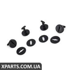82437345147 BMW Комплект кріпильних деталей для гумового килимка для підлоги — набір з 4 шт. (антрацитовий)