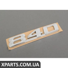 51148152860 BMW емблема прикріплена позаду