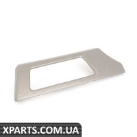 51458049048 BMW Кришка панелі приладів - ліва, алюміній/сріблястий лід