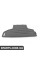 51472347733 BMW Комплект задніх килимків для підлоги F15 - чорний