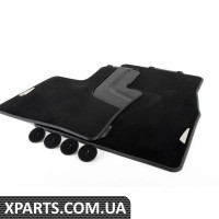 51472347731 BMW F15/16 Комплект передніх килимків з килимовим покриттям - чорний
