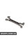 51137238256 BMW F10 Кліп на дах - верхній