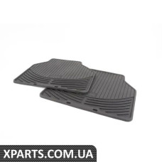 82550151187 BMW E65 Всепогодні килимки - задні, чорні - (БІЛЬШ НЕ ПРОДАЄТЬСЯ)