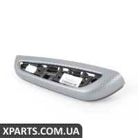 51437896099 BMW Алюмінієвий підлокітник - лівий задній - SchwCube Silb