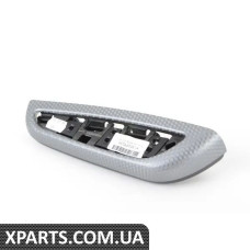 51437896099 BMW Алюминиевый подлокотник - задний левый - SchwCube Silb