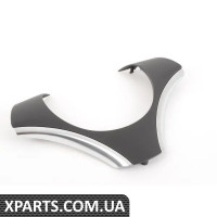 32306772881 BMW Накладка на кермо - чорний/хром