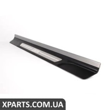 51478219214 BMW Накладки на пороги з написом "BMW" - матовий алюміній - праворуч