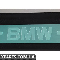 51478219213 BMW Накладки на пороги з емблемою BMW - Матовий алюміній - Ліва сторона (з боку водія)