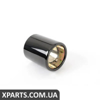 18307839270 BMW Черный хромированный выхлопной наконечник — указана цена за штуку