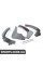 82162155847 BMW ВСТАНОВИТИ БРИЗГОВИКИ ЗАДНІ