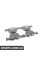 34216850570 BMW Комплект задніх гальмівних колодок