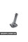 52203413468 BMW Напрямна для підголівника E83 - чорна