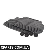 51472409276 BMW Комплект резиновых ковриков для пола - черный