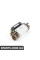 67318352193 BMW Електродвигун регулятора сидіння - лівий