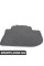 51472210729 BMW Задній всесезонний килимок для підлоги F06 — чорний