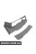 63217426593 BMW ОБРОБКА, КАПЕЛЬНИК, ЗЛІВА