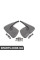 72601928457 BMW Європейський комплект передніх бризковиків