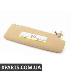 51163404025 BMW E83 Сонцезахисний козирок/дзеркало з підсвічуванням - лівий - пісочно-бежевий