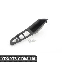 51417225873 BMW F10 Чорна накладка на ручку передніх дверей - ліва