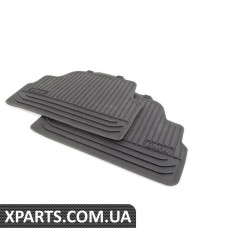 51472239746 BMW Комплект задніх гумових килимків для підлоги - Антрацит - (БІЛЬШ НЕ ПРОДАЄТЬСЯ)