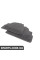 51472239746 BMW Комплект задних резиновых напольных ковриков - Антрацит - (БОЛЬШЕ НЕ ПРОДАЕТСЯ)