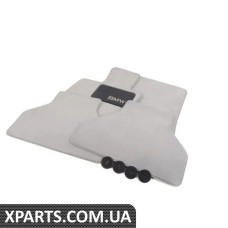82110439410 BMW Комплект підлогових килимків E70 X5 - сірий