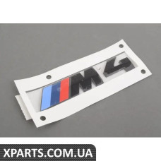 51148068579 BMW Емблема чорного багажника M4