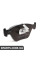 34113404362 BMW Комплект передніх гальмівних колодок E83 X3