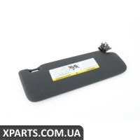 51168062217 BMW Сонцезахисний козирок з етикеткою - лівий - чорний