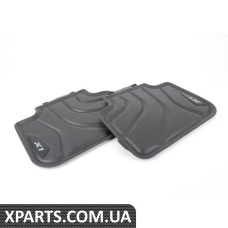 51472365858 BMW Всепогодні задні килимки F48 - чорні