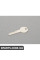 51246041586 BMW E10 Заготовка ключа для кришки багажника та ящика рукавички