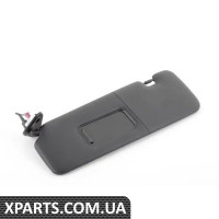 51167139449 BMW Сонцезахисний козирок із дзеркалом - лівий - чорний