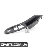 51417225865 BMW F10 Чорна накладка на ручку передніх дверей - ліва