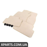 51479117347 BMW Комплект велюрових килимків E63 - кремово-бежевий