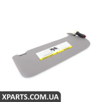 51167248859 BMW Сонцезахисний козирок з етикеткою - лівий - Everest Grey