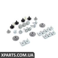 51122410021 BMW Фурнітура для кріплення заднього бампера