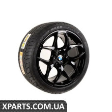 36112161573 BMW 21-дюймовий комплект коліс і шин LAW Double Spoke Style 215 зі зміщенням у шаховому порядку - (БІЛЬШ НЕ ПРОДАЄТЬСЯ)