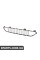 51118054012 BMW F15 Центральні грати бампера