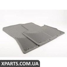 82550151487 BMW Комплект передніх гумових килимків для підлоги E53 X5 - сірий