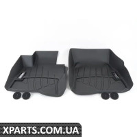 82112286108 BMW Комплект передніх всепогодних гумових підлогових килимків - чорний