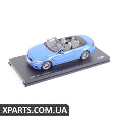 80432339612 BMW BMW MINIATURE 1:18 M4 (F83) - (БІЛЬШ НЕ ПРОДАЄТЬСЯ)