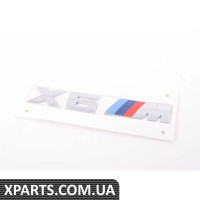 51148057983 BMW Емблема моделі - X6M