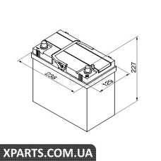 Акумулятор 4 ilver 45Ah 238x129x227 Bosch 0092S40200