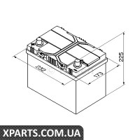 Акумулятор 4 ilver 60Ah 232x173x225 Bosch 0092S40250