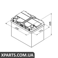 Акумулятор 4 ilver 60Ah 232x173x225 Bosch 0092S40250