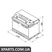 Акумулятор 5 ilver Plus 77Ah 278x175x190 Bosch 0092S50080