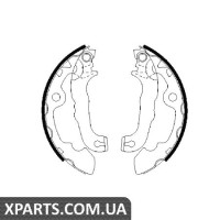 Гальмівні колодки, к-кт. BOSCH 0986487633