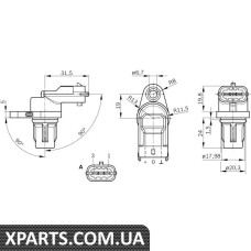 Датчик положения Bosch 0281002667